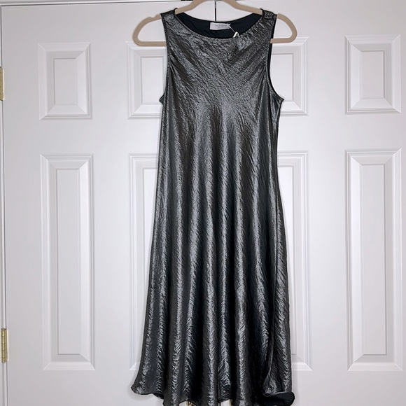 Lola & Sophie Metallic Tank Dress Sz S - Picture 1 of 5